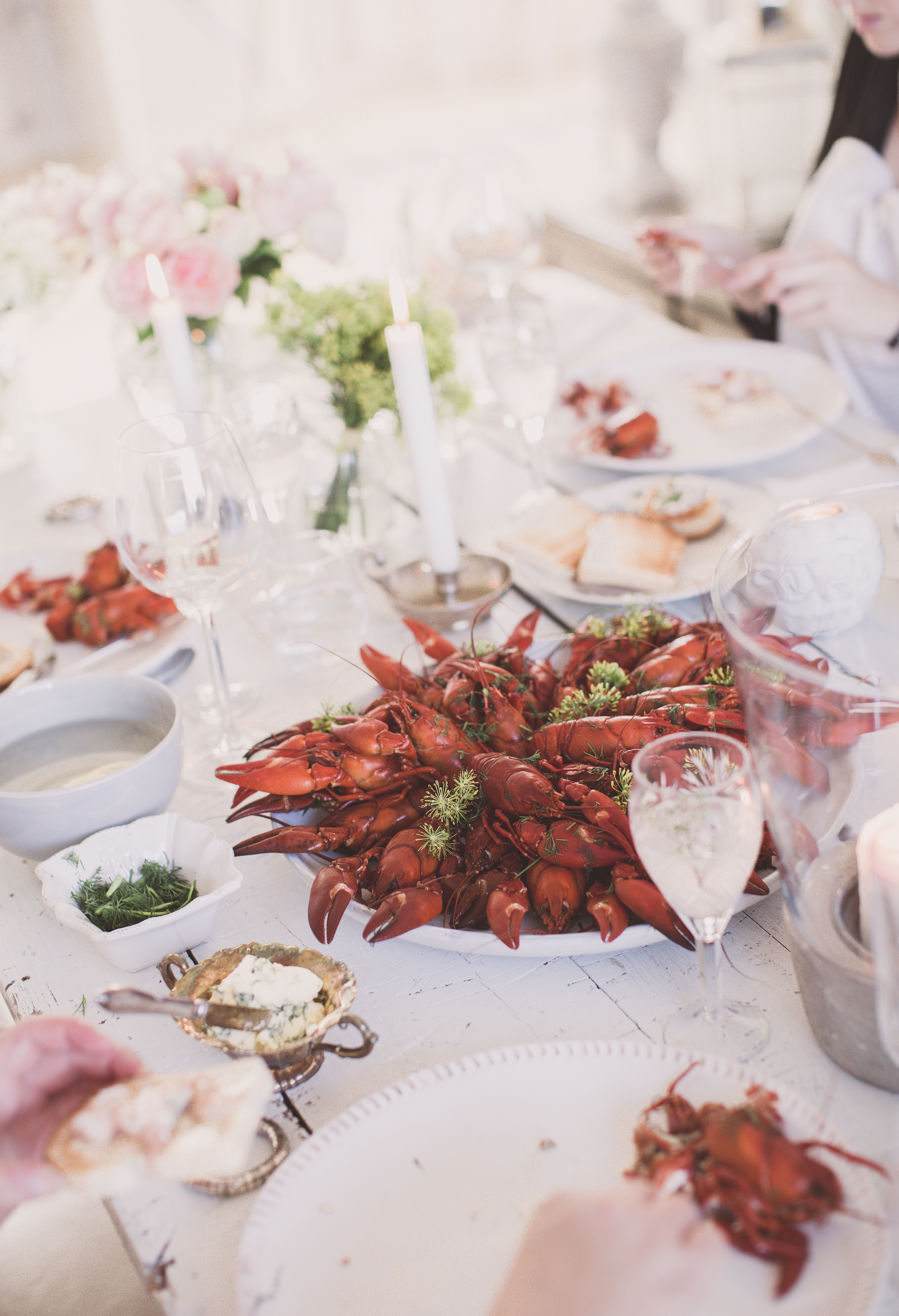 Ladies seasonal crayfish party